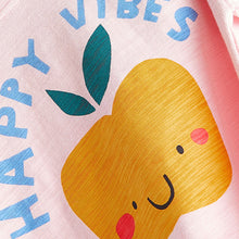 Load image into Gallery viewer, Pink Happy Vibes Short Sleeve T-Shirt