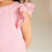 Load image into Gallery viewer, Pink Scallop Vest