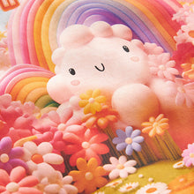 Load image into Gallery viewer, Orange Cloud Character Short Sleeve T-Shirt