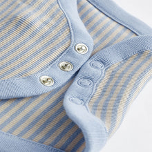 Load image into Gallery viewer, Blue Star Baby Jersey Dungarees and Bodysuit Set