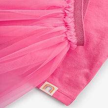 Load image into Gallery viewer, Bright Pink T-Shirt and Skirt Set