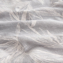 Load image into Gallery viewer, Grey 100% Cotton Textured Floral Short Sleeve Oxford Shirt