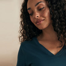 Load image into Gallery viewer, Navy Woodland 100% Cotton Short Sleeve Pyjamas