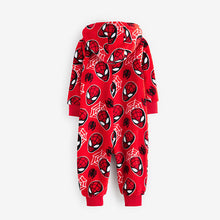 Load image into Gallery viewer, Red Spiderman Fleece All-In-One (1.5-9yrs)