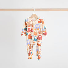 Load image into Gallery viewer, Bright Baby 2 Way Zip Sleepsuits 3 Pack