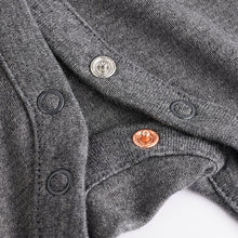 Load image into Gallery viewer, Bear Checkerboard Baby Sleepsuits 3 Pack