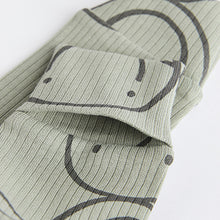 Load image into Gallery viewer, Neutral Checkerboard Baby Footless Zipped 100% Cotton Sleepsuits 3 Pack (0mths-2yrs)