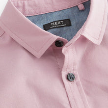 Load image into Gallery viewer, Pink Long Sleeve Oxford Shirt (3mths-5-6yrs)