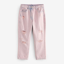 Load image into Gallery viewer, Light Pink Mom Jeans
