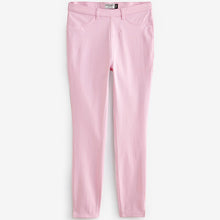 Load image into Gallery viewer, Pink Cropped Denim Jersey Leggings