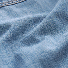 Load image into Gallery viewer, Mid Blue Oversized Denim Shirt