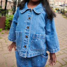 Load image into Gallery viewer, Mid Blue Denim 100% Cotton Shirt And Trousers Set (3mths-5-6yrs)