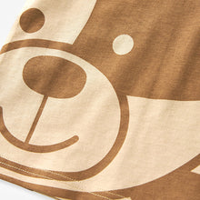 Load image into Gallery viewer, Tan Bear All-Over Print Short Sleeve T-Shirt (3mths-5-6yrs)