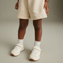 Load image into Gallery viewer, White Elastic Lace Chunky Trainers