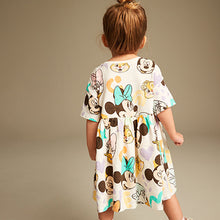 Load image into Gallery viewer, Multi Mickey Mouse Jersey Dress