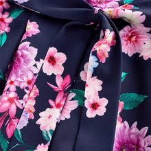 Load image into Gallery viewer, Navy Floral Print Jumpsuit (3-12yrs)