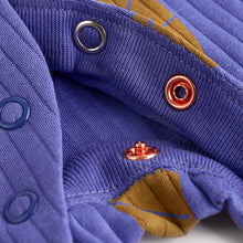 Load image into Gallery viewer, Blue Elephant Print Baby Sleepsuit 4 Pack (0mths-12-18mt)