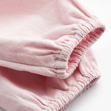 Load image into Gallery viewer, Pink 2 Piece Embroidered Baby Dress and Tights Set (0mths-12-18mt)