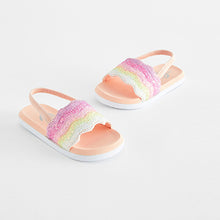 Load image into Gallery viewer, Multi Glitter Rainbow Sliders