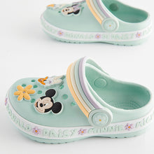 Load image into Gallery viewer, Green Minnie Mouse Character Clogs