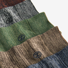 Load image into Gallery viewer, Blue/Green/Orange 5 Pack Embroidered Lasting Fresh Socks