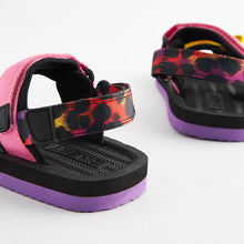 Load image into Gallery viewer, Bright Multicolour Trekker Sandals