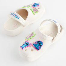 Load image into Gallery viewer, White Lilo & Stitch Clogs