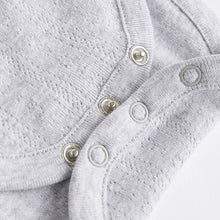 Load image into Gallery viewer, Light Pink Baby 5 Pack Strappy Vest Bodysuits