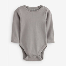 Load image into Gallery viewer, Monochrome Check Baby Denim Dungarees And Bodysuit Set (0mths-12-18mt)