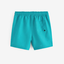 Load image into Gallery viewer, Turquoise Blue Swim Shorts (3-12yrs)