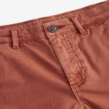 Load image into Gallery viewer, Rust Brown Loose Fit Chino Trousers