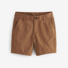 Load image into Gallery viewer, Ginger Brown 100% Cotton Chino Shorts