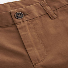Load image into Gallery viewer, Ginger Brown 100% Cotton Chino Shorts