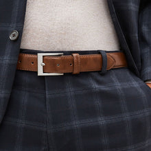 Load image into Gallery viewer, Tan Brown Faux Leather Belt