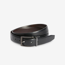 Load image into Gallery viewer, Black/Brown Reversible Belt