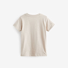 Load image into Gallery viewer, Cement 100% Cotton Short Sleeve Plain T-Shirt (3mths-5-6yrs)