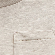 Load image into Gallery viewer, Cement 100% Cotton Short Sleeve Plain T-Shirt (3mths-5-6yrs)