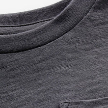 Load image into Gallery viewer, Charcoal Grey 100% Cotton Short Sleeve Plain T-Shirt (3mths-5-6yrs)
