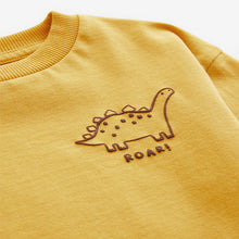 Load image into Gallery viewer, Yellow Simple Short Sleeve T-Shirt