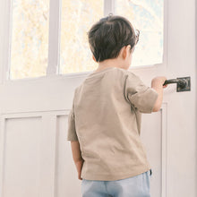 Load image into Gallery viewer, Neutral Simple 100% Cotton Short Sleeve T-Shirt