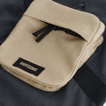 Load image into Gallery viewer, Tan Brown/Grey Utility Bumbag Short Sleeve T-Shirt & Shorts Set (3mths-5-6yrs)