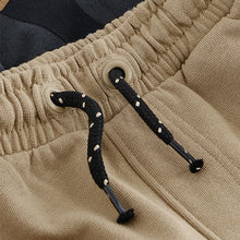 Load image into Gallery viewer, Tan Brown/Grey Utility Bumbag Short Sleeve T-Shirt & Shorts Set (3mths-5-6yrs)