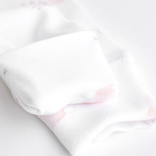 Load image into Gallery viewer, Pink 100% Cotton Baby Sleepsuits 3 Pack (0-12mt)