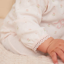 Load image into Gallery viewer, Pink Little Sister Baby 100% Cotton Sleepsuit (0-18mths)