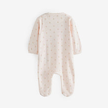 Load image into Gallery viewer, Pink Little Sister Baby 100% Cotton Sleepsuit (0-18mths)
