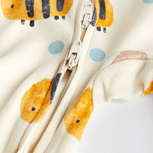 Load image into Gallery viewer, Blue/Yellow Two Way Zip Baby Sleespuits 3 Pack (0mths-6-9mt)