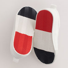 Load image into Gallery viewer, White Standard Fit (F) Two Strap Touch Fastening Trainers