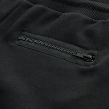 Load image into Gallery viewer, Black Utility Jersey Shorts