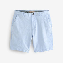 Load image into Gallery viewer, Blue Elasticated Waist Chino Shorts