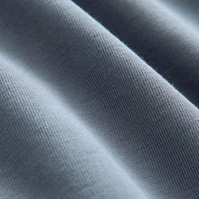 Load image into Gallery viewer, Blue Straight Fit Zip Pocket Jersey Shorts